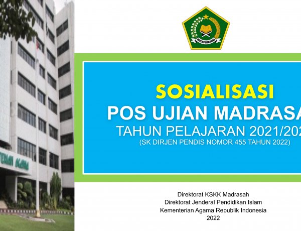 Bahan Sosialisasi POS UM Tahun 2022